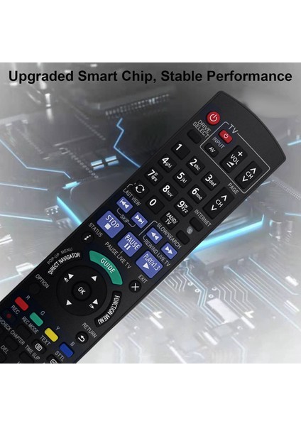 Panasonic DMRBWT720 DMRBWT820 Için N2QAYB000755 Uzaktan Kumandayı Değiştirin (Yurt Dışından) modelleri
