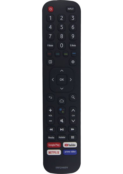 Hisense Vu Smart Tv 4K Ultra Hd 32H5500F Için ERF2H60V Uzaktan Kumandayı Değiştirin (Yurt Dışından)
