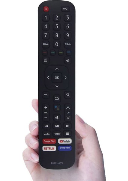 Hisense Vu Smart Tv 4K Ultra Hd 32H5500F Için ERF2H60V Uzaktan Kumandayı Değiştirin (Yurt Dışından)