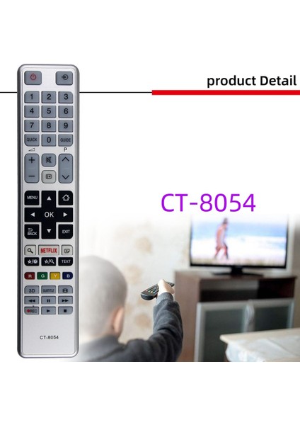 Toshıba Tv Için CT-8054 Uzaktan Kumanda Değiştirilen Denetleyici (Yurt Dışından) fiyatları