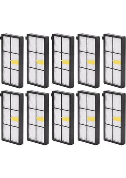 10PCS Irobot Roomba Için Hepa Filtresi 800 900 Serisi 870 880 980 Filtreler Robot Vakum Süpürge Aksesuarları (Yurt Dışından)
