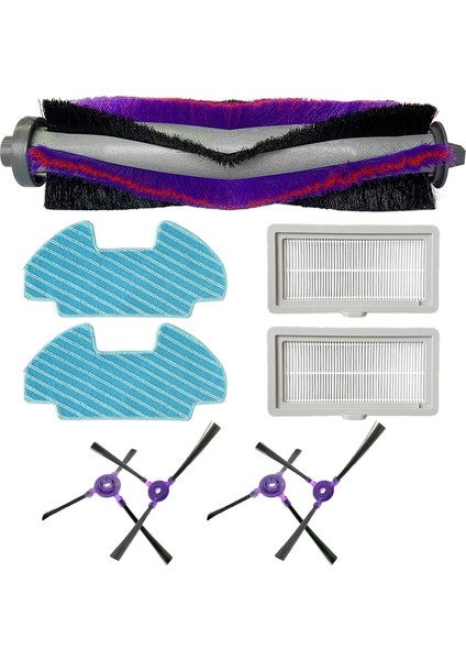 Midea VCR07 VCR08 MR09 Robot Için Yumuşak Yan Fırça Filtre Paspas Bezi (Yurt Dışından)