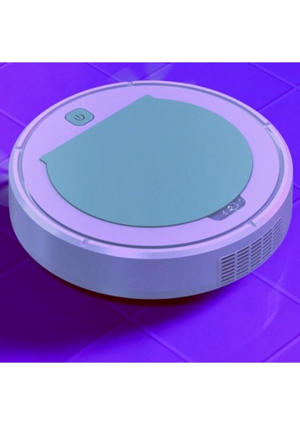 F902 Robot Süpürge-Evcil Hayvan Tüylerine Uygun, Halı, Mavi (Yurt Dışından)