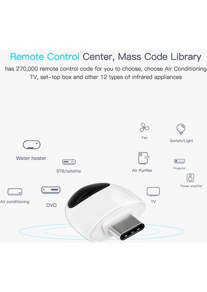 Telefon Denetleyicisi Akıllı Uzaktan Kumanda Evrensel Uzaktan Kumanda (Apple Için) (Yurt Dışından) fiyatları