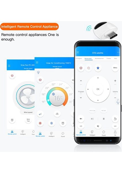Telefon Denetleyicisi Akıllı Uzaktan Kumanda Evrensel Uzaktan Kumanda (Apple Için) (Yurt Dışından) indirimleri