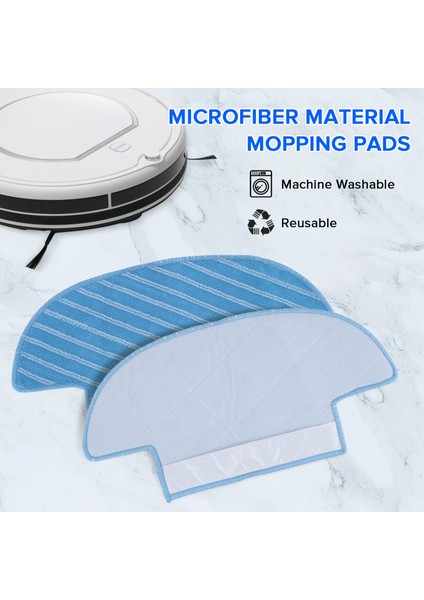 Ecovacs Slim Için Paspas Bezi Filtre Sünger Yan Fırça Seti (Yurt Dışından) fiyatları