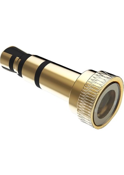 iPhone Ios Için Mini Anahtarlık Uzaktan Kumanda 3,5 mm Jak Beyaz + Altın (Yurt Dışından)