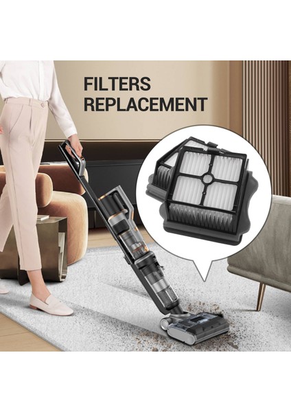 Tineco Floor One S5 Elektrikli Süpürge Için Fırça Rulosu ve Hepa Filtresi (Yurt Dışından)