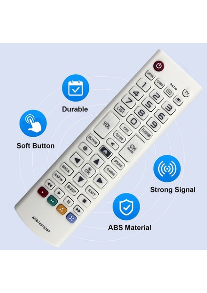 Lg Tv 24LF4820 32LF595B 43UF6400 Için AKB74915397 Uzaktan Kumandayı Değiştirin (Yurt Dışından) modelleri