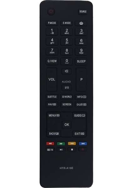HTR-A18E Haier Tv Televizyonu Için Uzaktan Kumanda LE42K5000A LE55K5000A (Yurt Dışından)