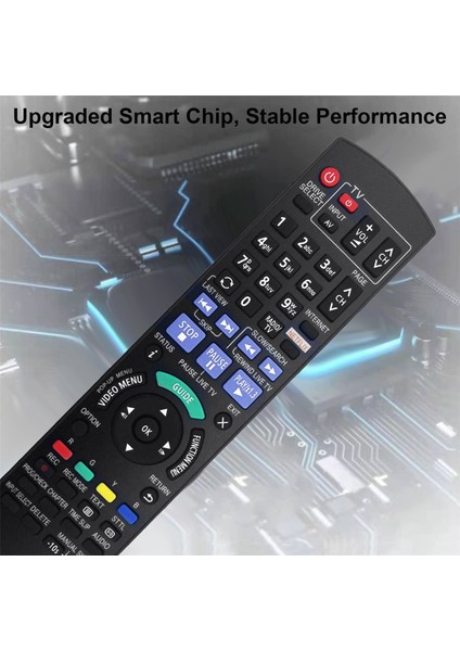 Panasonic DMRBWT750 DMRBWT955 Için N2QAYB001039 Uzaktan Kumandayı Değiştirin (Yurt Dışından) modelleri