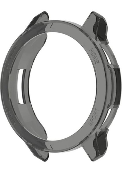 Xiaomi Watch S1 Active Kordon Önü Kapalı Renkli Silikon Siyah
