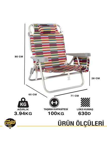 Funky Chaırs Beach Star Plaj Şezlong Sandalye indirimleri