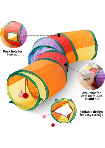 S-Tipi Cat Track-Gökkuşağı Rengi (Yurt Dışından)