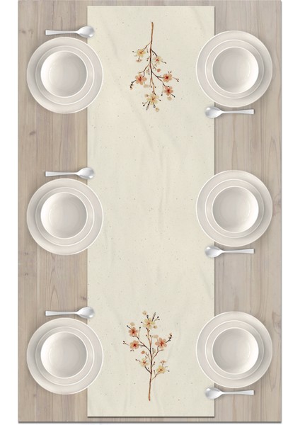 Flower Serisi 140X40 cm Dijital Baskılı Runner fiyatları