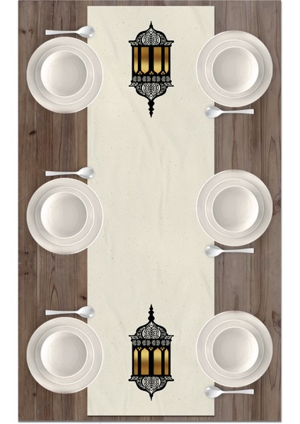 Ramazan Serisi 140X40 cm Dijital Baskılı Runner (Ramadan) fiyatları