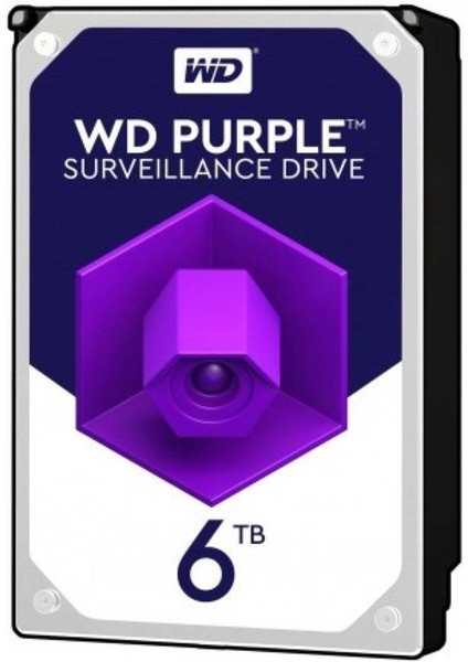 3.5" 6tb Purple WD62PURZ Sata-3.0 5400RPM 128MB Harddisk