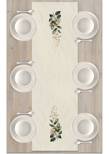 Flower Serisi 140X40 cm Dijital Baskılı Runner fiyatları