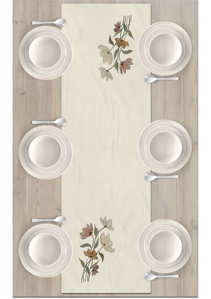 Flower Serisi 140X40 cm Dijital Baskılı Runner fiyatları