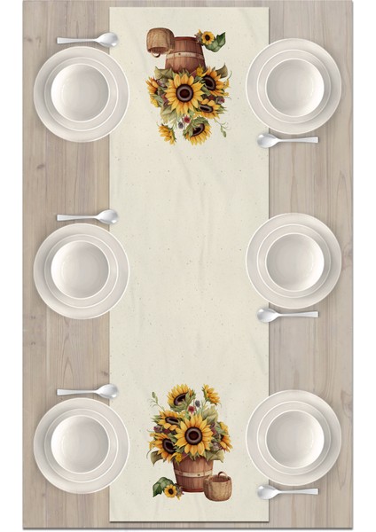 Flower Serisi 140X40 cm Dijital Baskılı Runner fiyatları