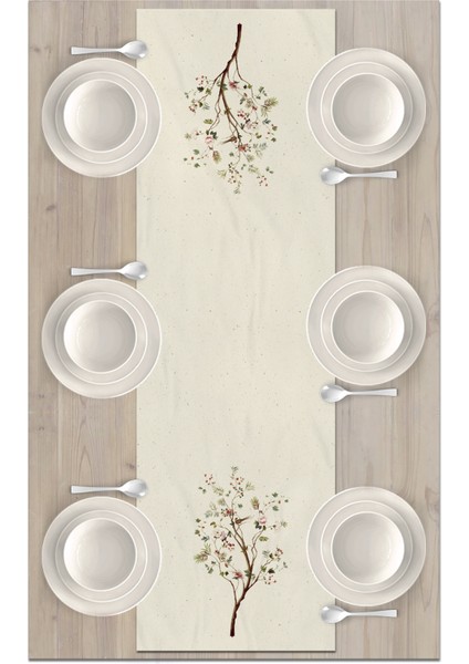 Flower Serisi 140X40 cm Dijital Baskılı Runner fiyatları