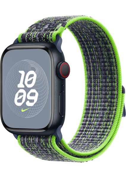 Apple Watch 6 5 4 3 2 1 Se 38 40 mm Uyumlu Spor Loop Kordon Naylon Örgü Kayış Cırt Cırtlı