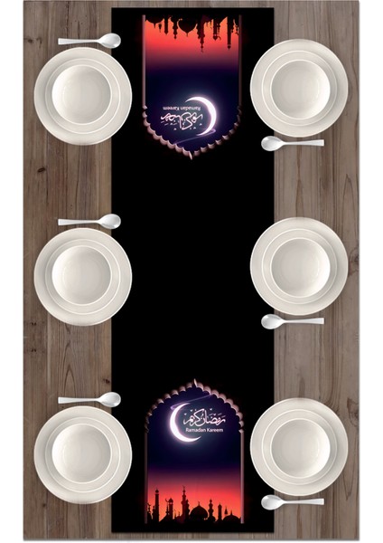 Ramazan Serisi 140X40 cm Dijital Baskılı Runner (Ramadan) fiyatları