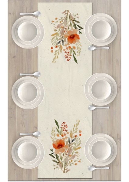 Flower Serisi 140X40 cm Dijital Baskılı Runner fiyatları