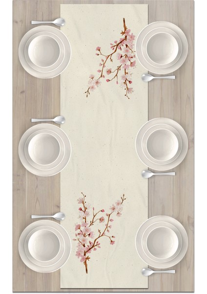 Flower Serisi 140X40 cm Dijital Baskılı Runner fiyatları