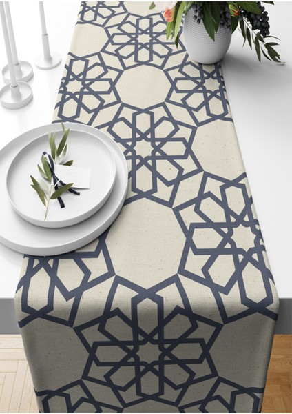 Ramazan Serisi 140X40 cm Dijital Baskılı Runner (Ramadan)