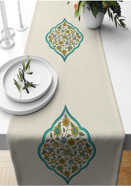 Ramazan Serisi 140X40 cm Dijital Baskılı Runner (Ramadan)