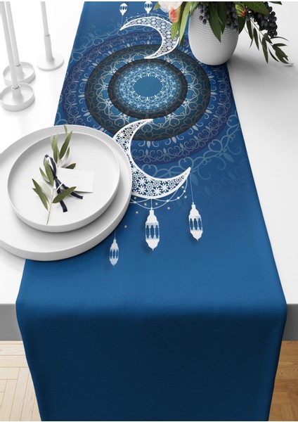 Ramazan Serisi 140X40 cm Dijital Baskılı Runner (Ramadan)