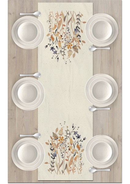 Flower Serisi 140X40 cm Dijital Baskılı Runner fiyatları
