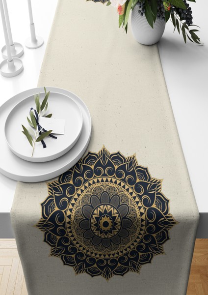 Ramazan Serisi 140X40 cm Dijital Baskılı Runner (Ramadan)