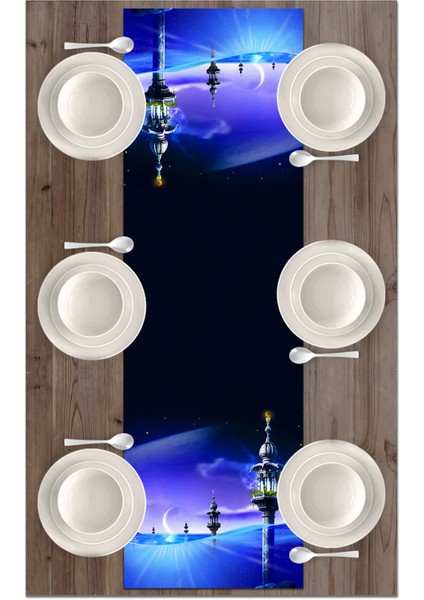 Ramazan Serisi 140X40 cm Dijital Baskılı Runner (Ramadan) fiyatları