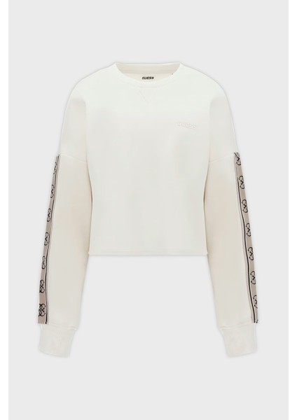 Cymone Pamuklu Crop Sweat V3BQ16KB3P2 Bayan Sweat V3BQ16 KB3P2 G6K5