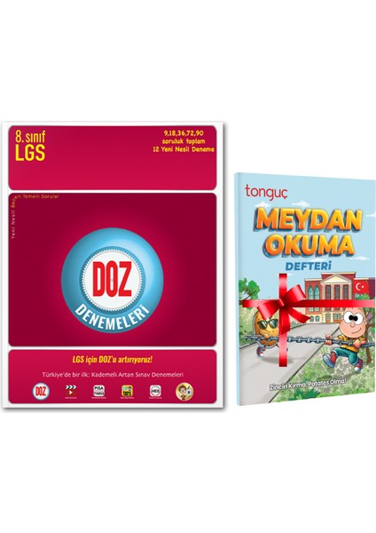 Doz Denemeleri - Meydan Okuma Defteri 2'li Set
