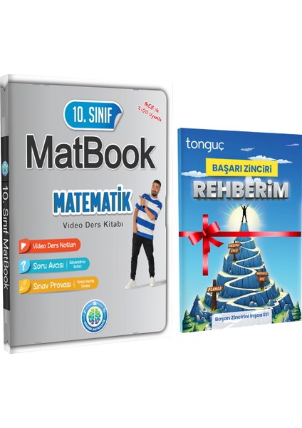 10. Sınıf Matbook Video Ders Kitabı - Başarı Zinciri Rehberim 2'li Set