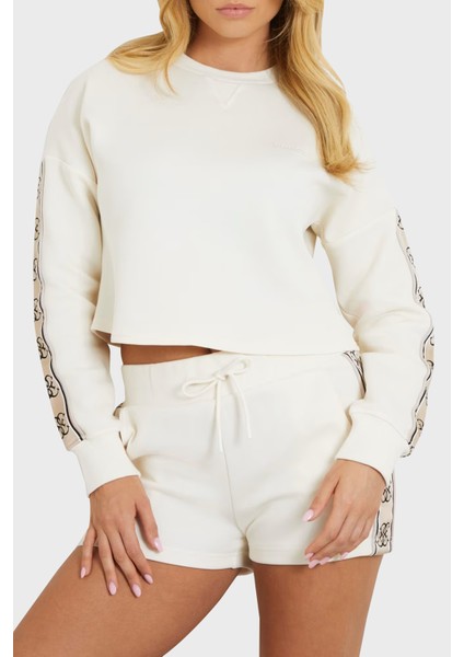 Cymone Pamuklu Crop Sweat V3BQ16KB3P2 Bayan Sweat V3BQ16 KB3P2 G6K5