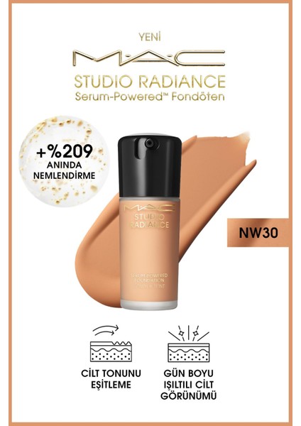 Studio Radiance Serum-Powered™ Fondöten-NW30-30ml-773602656905