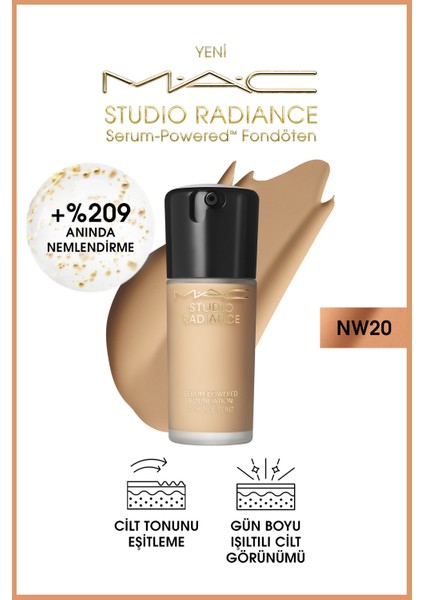 Studio Radiance Serum-Powered™ Fondöten-NW20-30ml-773602656875