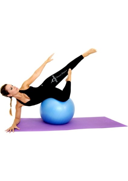 Ckspor 10 mm Pilates Matı 55 cm Fitilli Pilates Topu + Sünger Saplı Direnç Lastiği Seti fiyatları