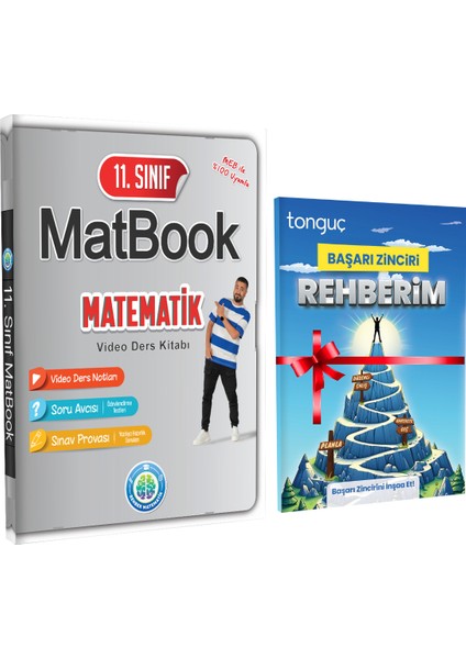 11. Sınıf Matbook Video Ders Kitabı - Başarı Zinciri Rehberim 2 Kitap