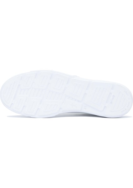Erkek Hakiki Deri Beyaz Sneakers & Spor Ayakkabı 233 4613 Erk Ayk Y24 Byz Dr/yln