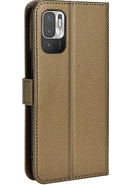 Xiaomi Redmi Not 10 5g Manyetik Cüzdan Kapak Kickstand Kart (Yurt Dışından)