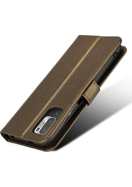 Xiaomi Redmi Not 10 5g Manyetik Cüzdan Kapak Kickstand Kart (Yurt Dışından)