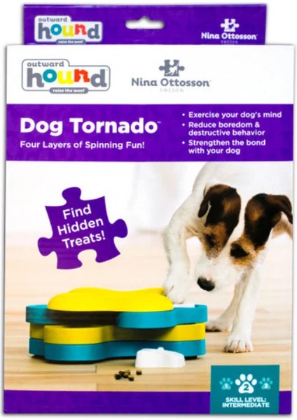 Dog Tornado Interactive Puzzle Köpek Zeka Oyuncağı fırsatları