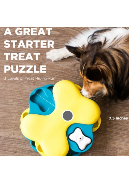 Dog Tornado Interactive Puzzle Köpek Zeka Oyuncağı indirimleri