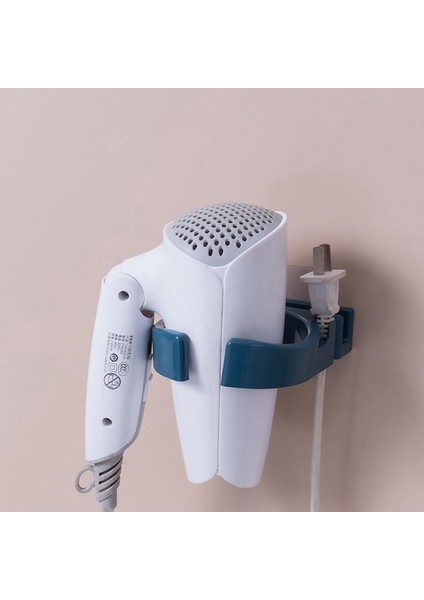 Saç Kurutma Makinesi Tutucu Standı Banyo Tuvalet Wc Dekorasyon Aksesuarları Duvara Monte Kendinden Yapışkanlı Sondaj Malzemeleri Olmadan Ürünler (Yurt Dışından)
