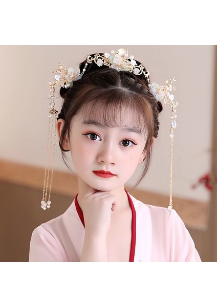 Çin Hanfu Saç Aksesuarları Seti Uzun Saçaklı Vintage Tokalar Çiçek El Yapımı Saç Sopa Kadınlar Için Geleneksel Retro Takı (Yurt Dışından) fiyatları